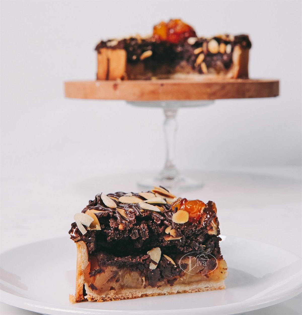 Elmalı Kakaolu Tart