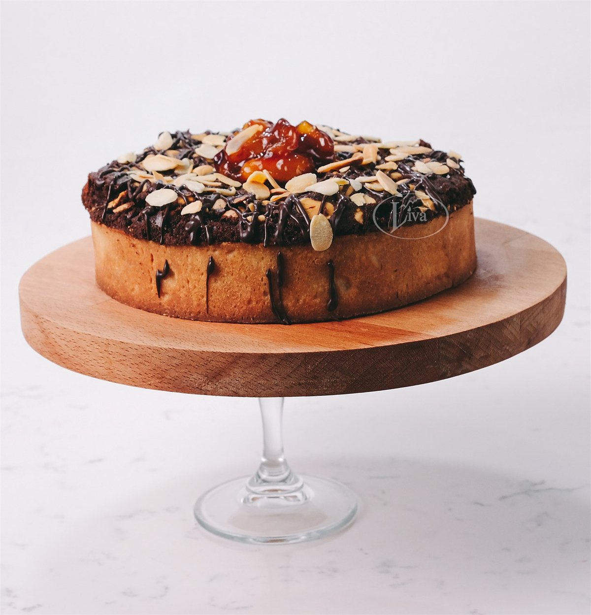 Elmalı Kakaolu Tart