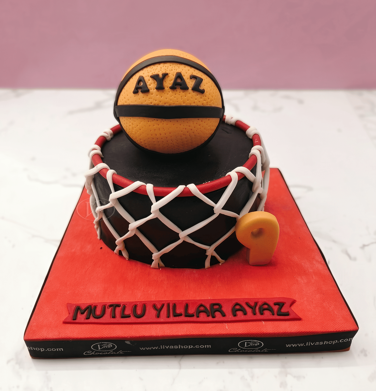 File Desenli Basket Özel Pasta