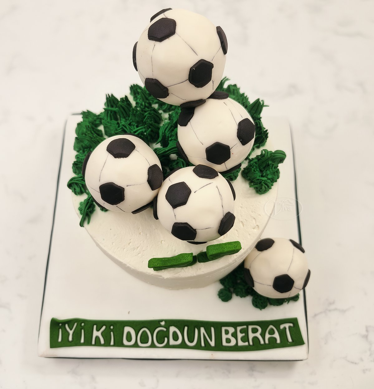 Futbol Topu Şenlik Özel Pasta