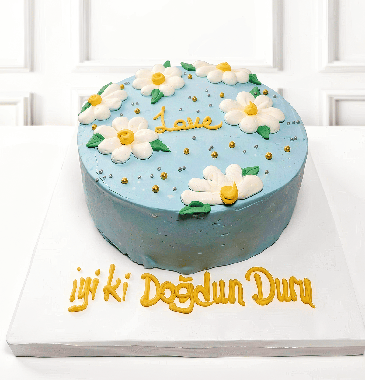 Gökyüzünde Papatyalar Özel Pasta