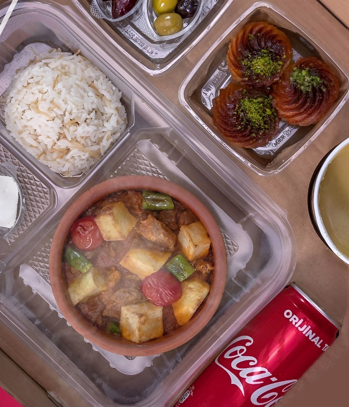 Güveçte Tas Kebap Set Menü