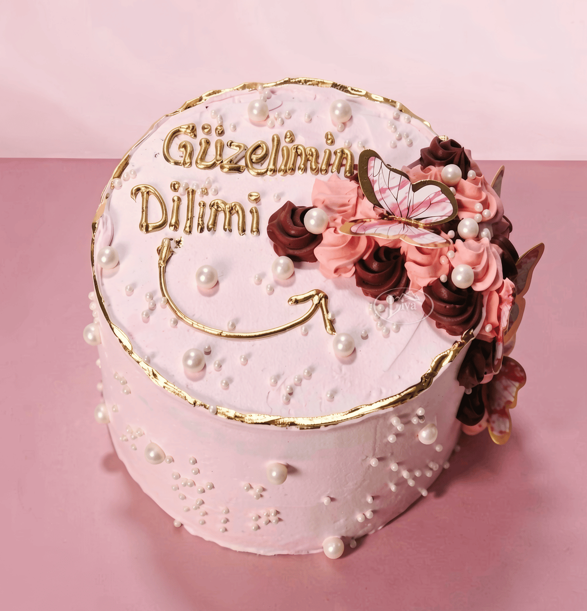 Güzelimin Dilimi Yazılı Pasta