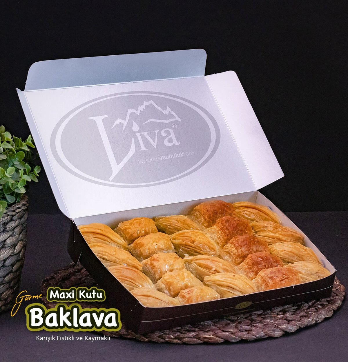 Karışık Baklava Maxi Kutu