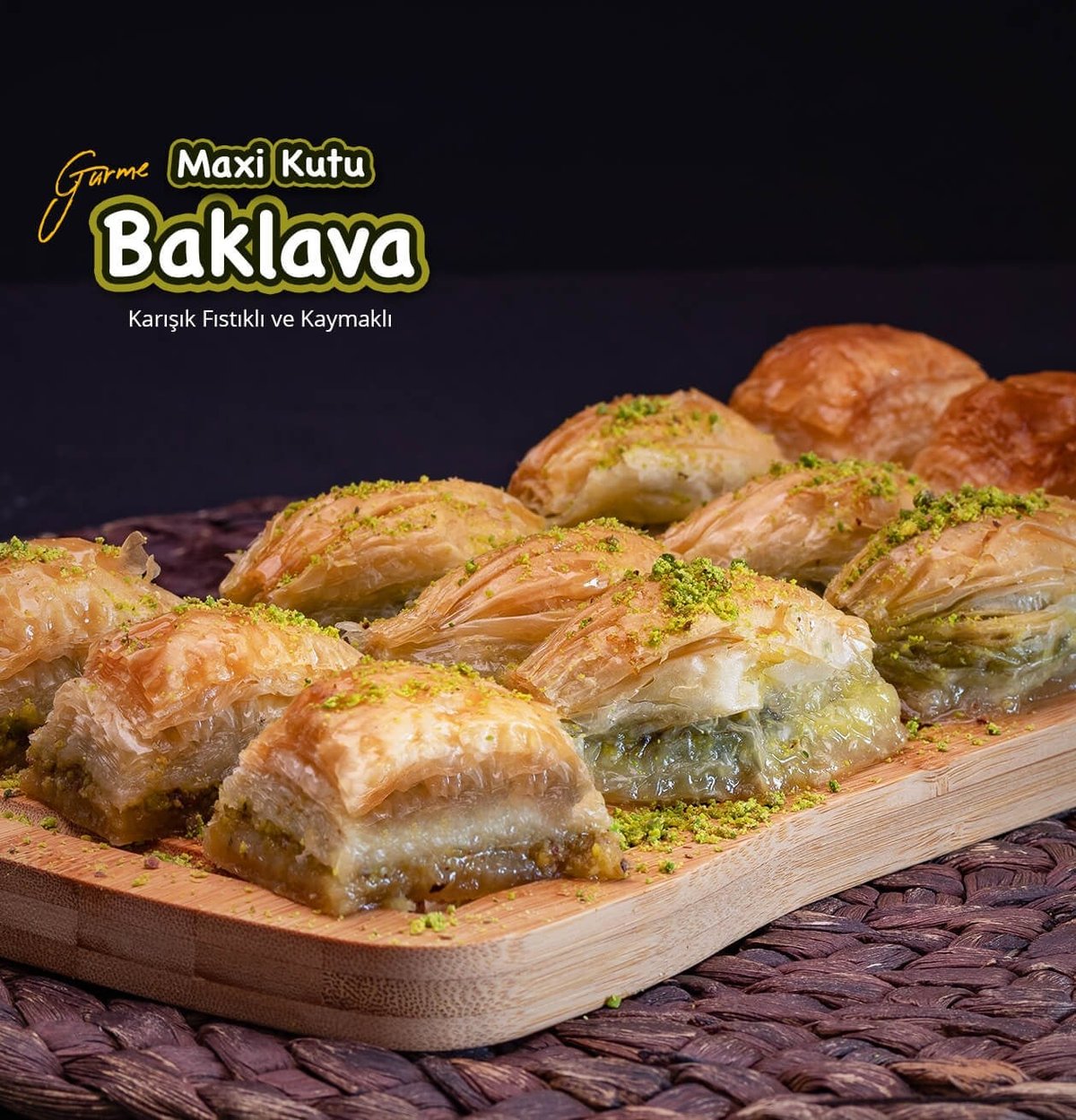 Karışık Baklava Maxi Kutu