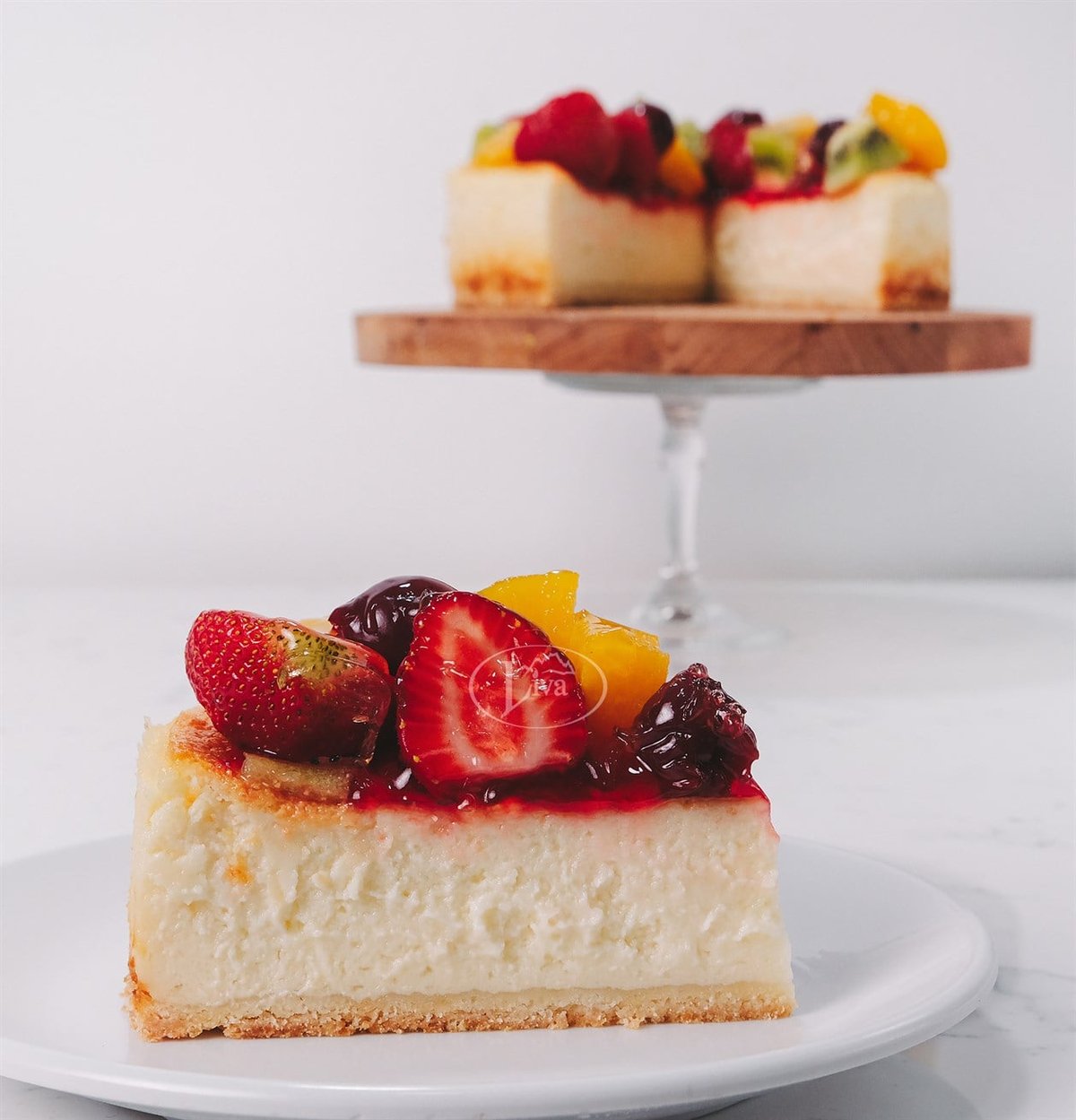 Karışık Meyveli Cheesecake