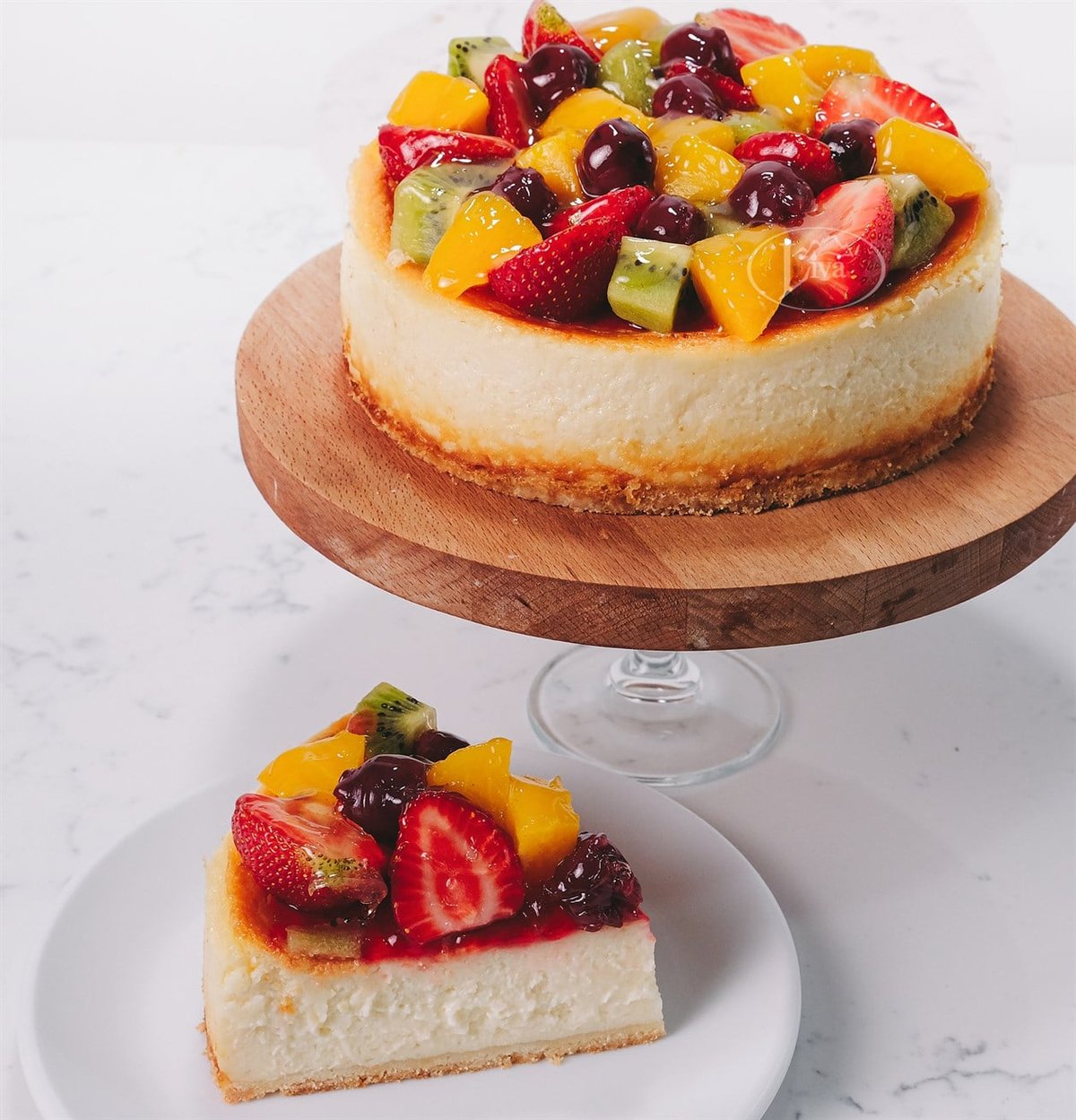 Karışık Meyveli Cheesecake