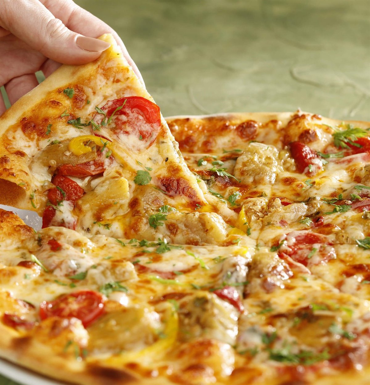 Köz Patlıcan Pizza