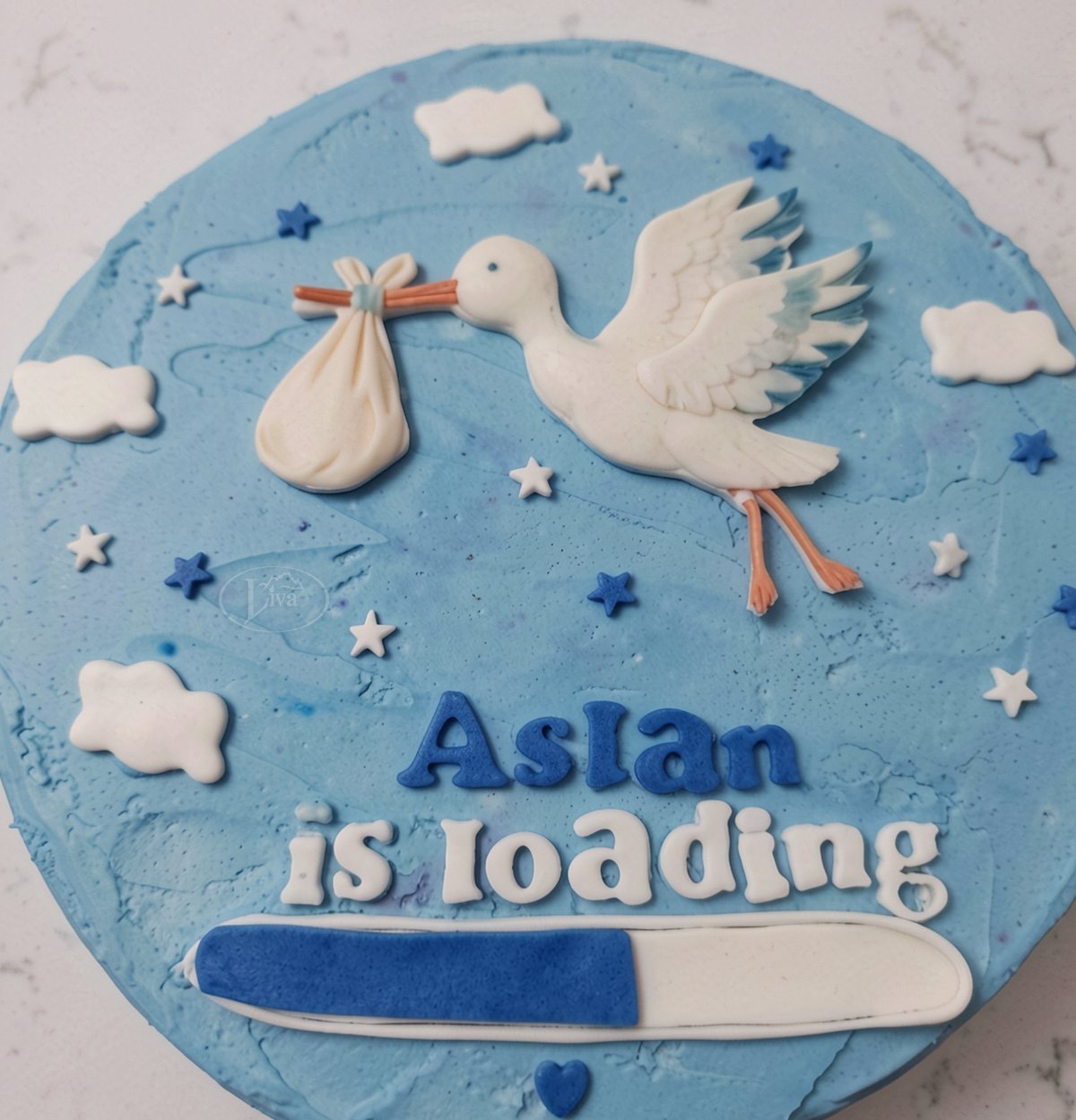 Leylekli Bebek Geliyor Özel Pasta