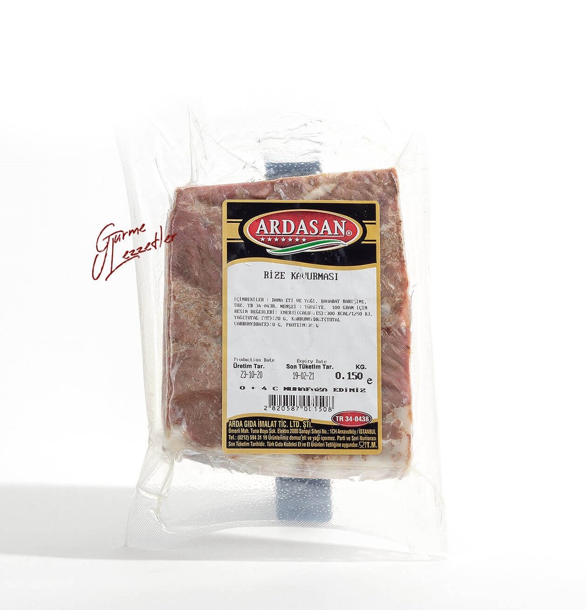 Liva Gurme Dana Rize Kavurması 150 Gr