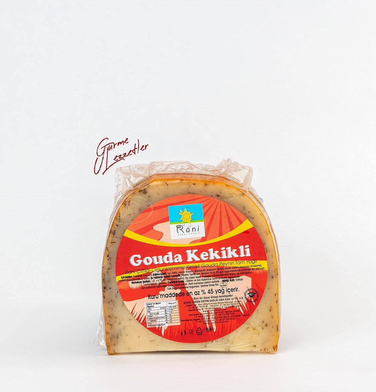 Liva Gurme Gouda Kekikli Peynir 250 Gr 
