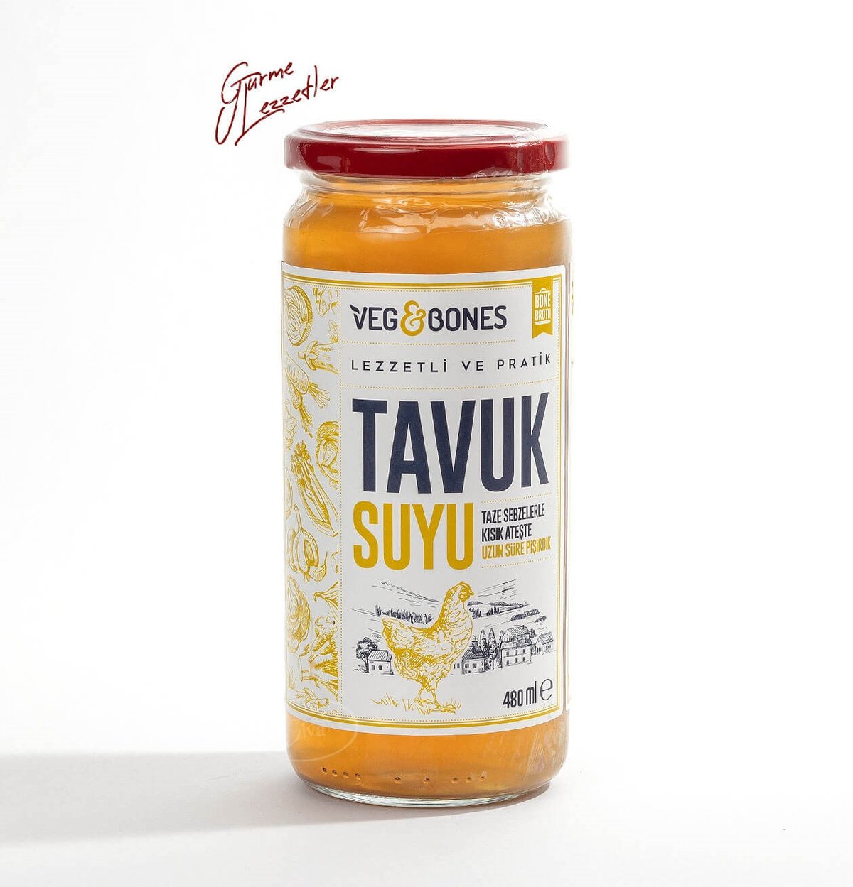Liva Gurme Tavuk Suyu 480 ML