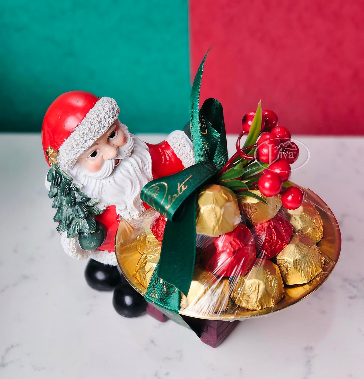 Liva Noel Baba Çikolata İkramlık