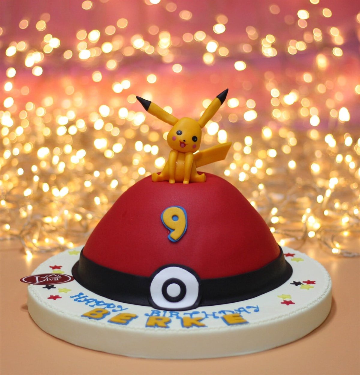 Liva Pikaçu Pokemon Özel Pasta