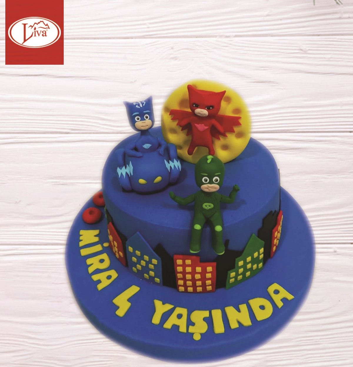 Liva PJMasks Özel Pasta