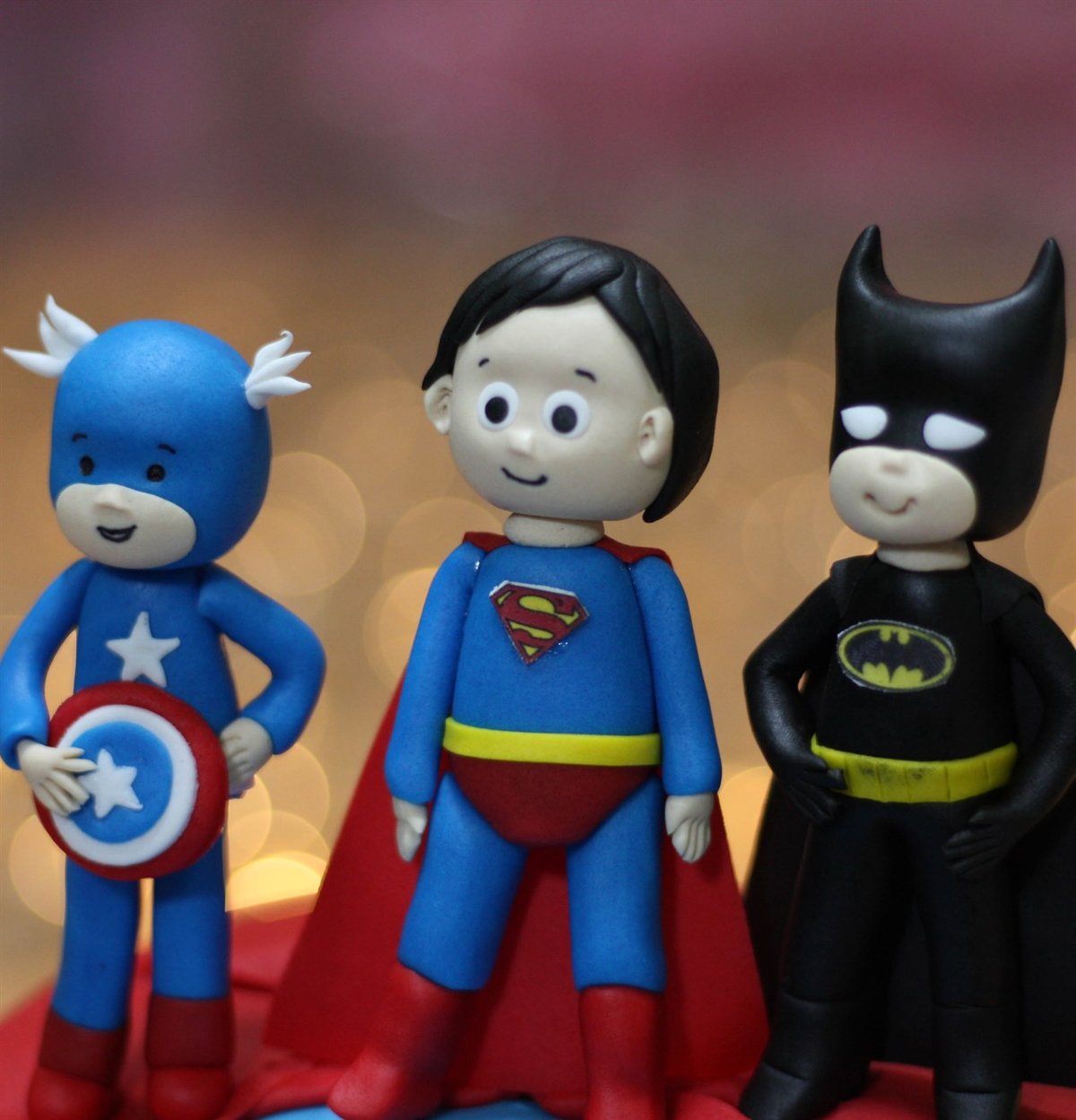 Liva Superman ve Batman Özel Pasta