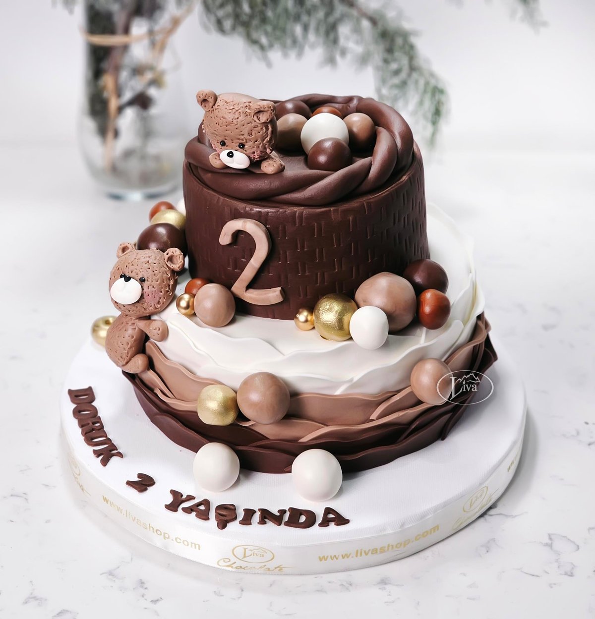 Liva Teddy'nin Çikolata Rüyası Özel Pasta