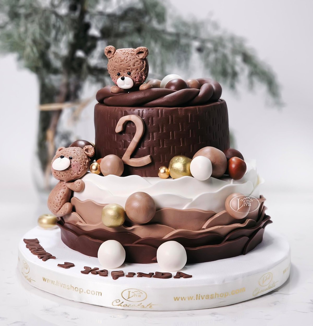 Liva Teddy'nin Çikolata Rüyası Özel Pasta