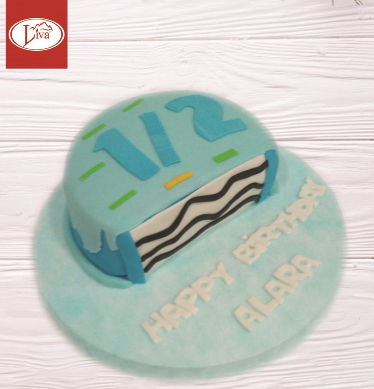 Liva Yarım Pasta Half Cake