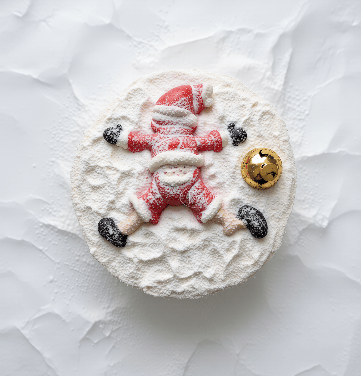 Liva Yılbaşı Düşen Noel Baba Özel Pasta
