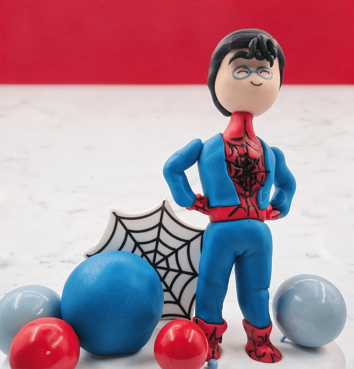 Mini Spider Hero Özel Pasta
