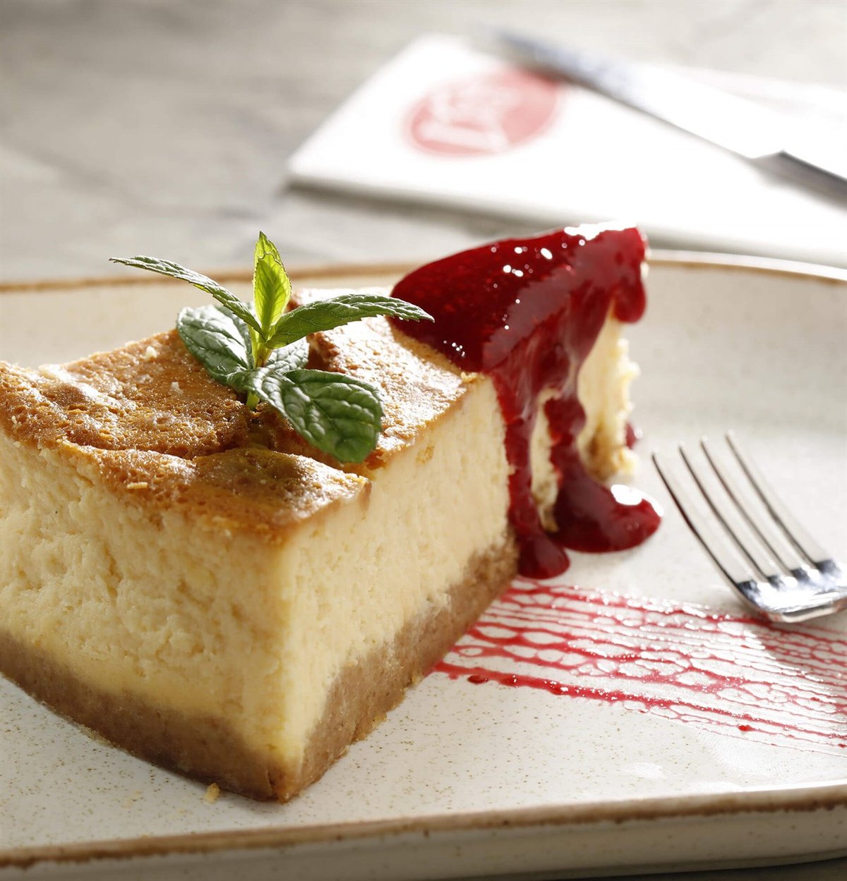 Mutfak Frambuazlı Cheesecake