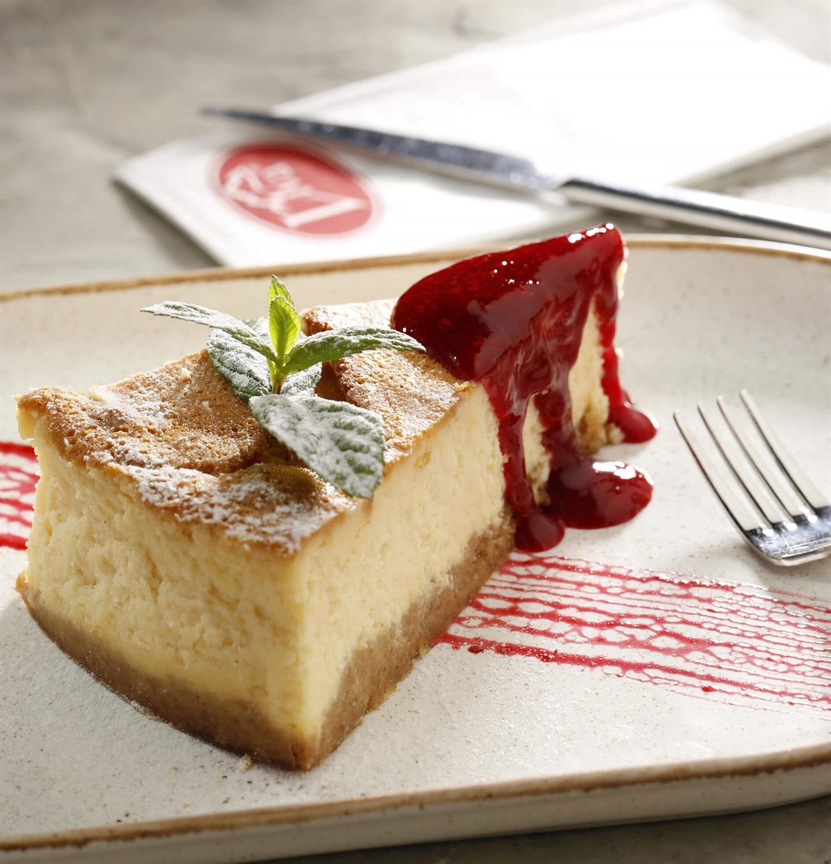Mutfak Frambuazlı Cheesecake