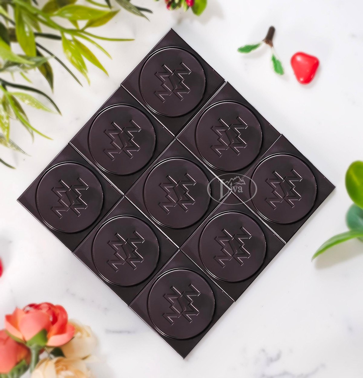 NİN Kare Bitter Tablet Çikolata