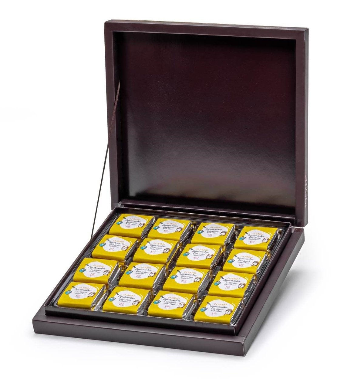 Öğretmenler Günü Sargılı Madlen Çikolata 48'li Paket