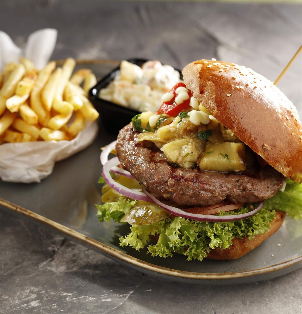 Patlıcanlı Burger