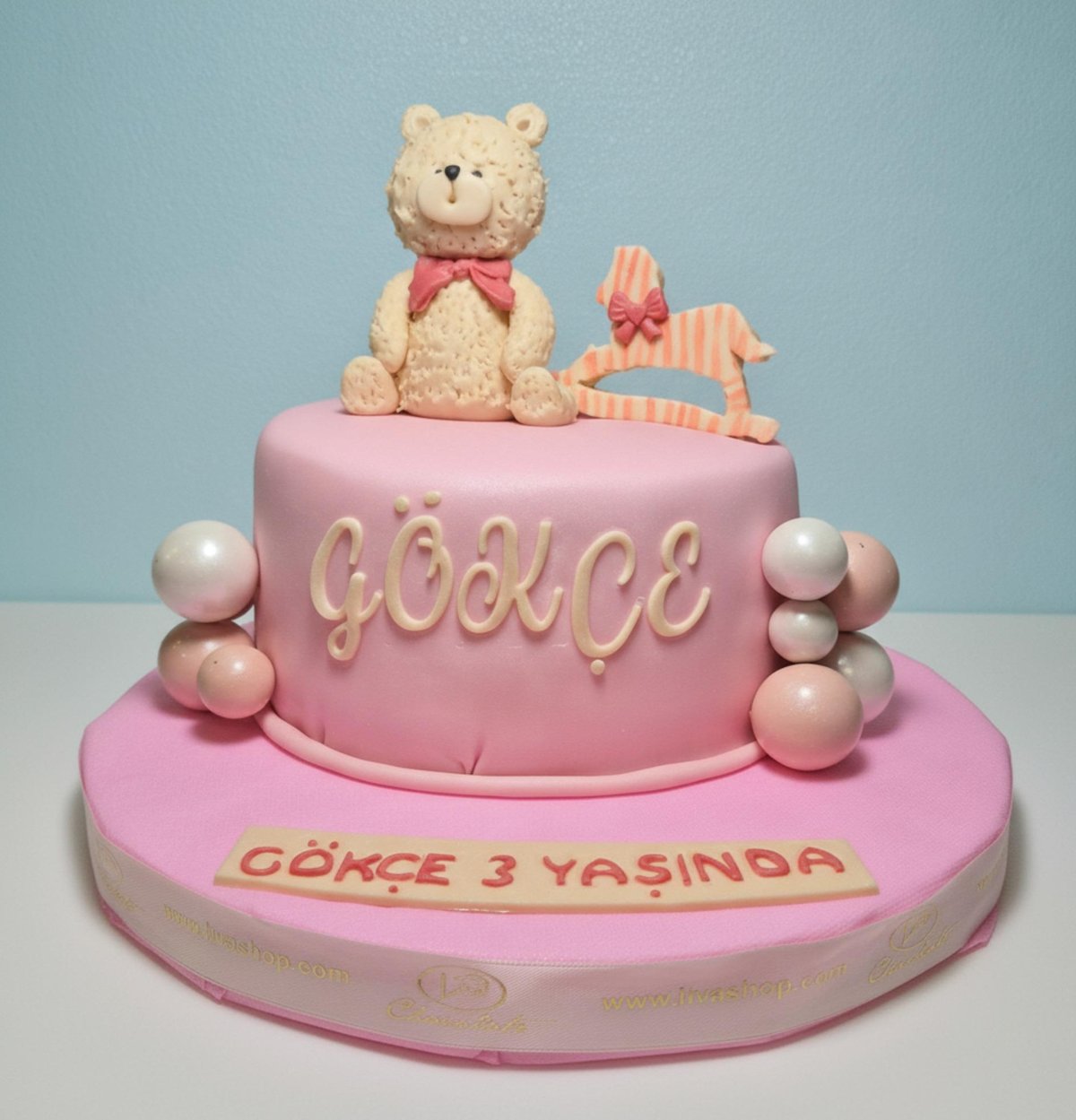Peluş Ayıcık Kutlaması Özel Pasta