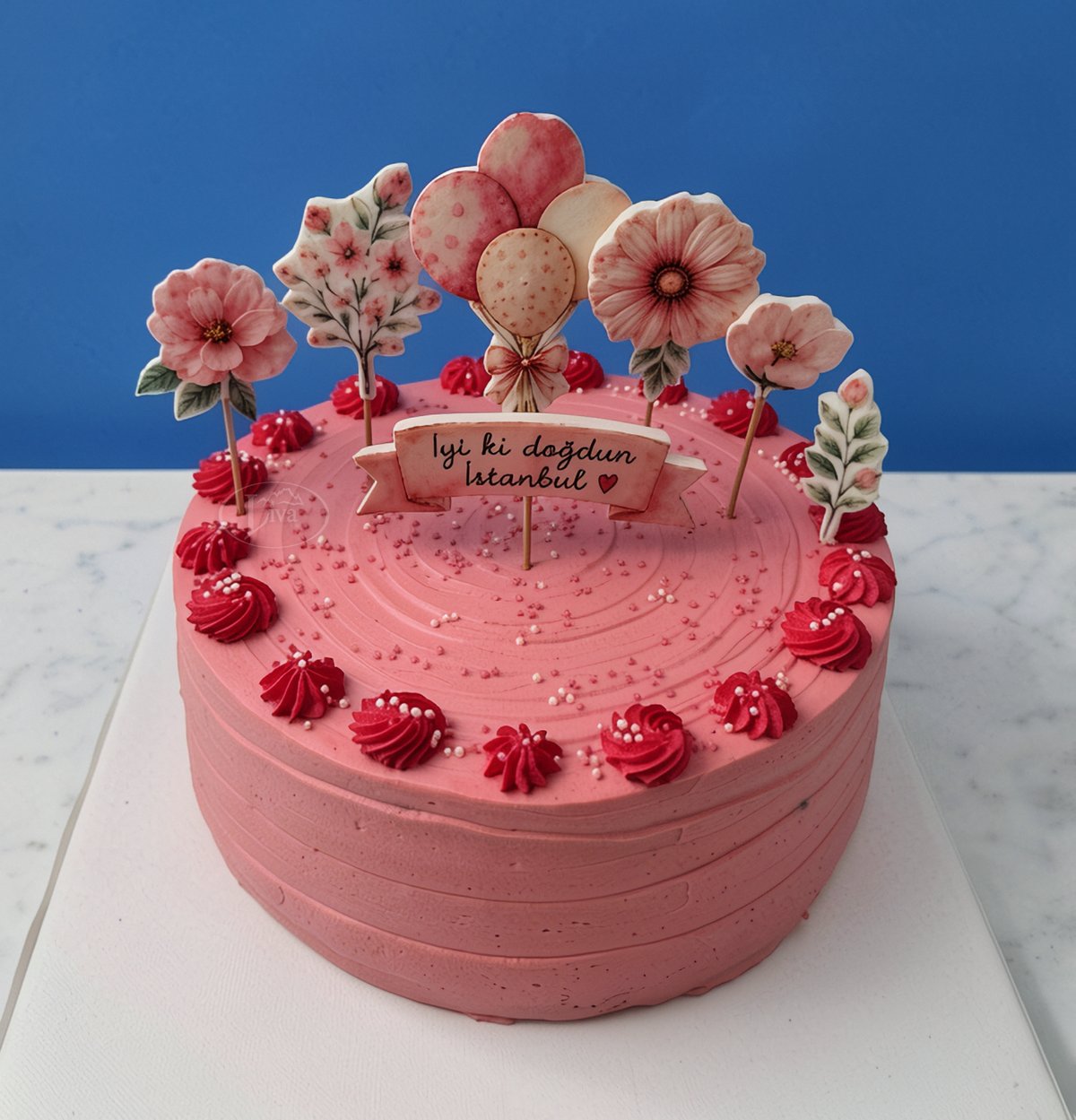Pembe Bahçe Özel Pasta