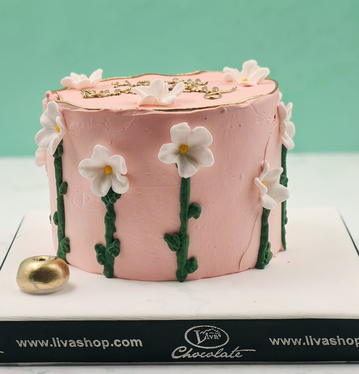 Pembe Papatya Bahar Özel Pasta