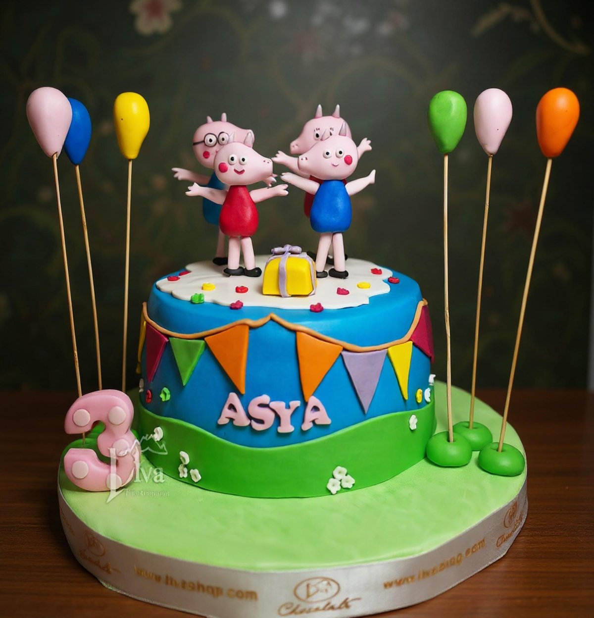 Peppa ve Arkadaşları Özel Pasta