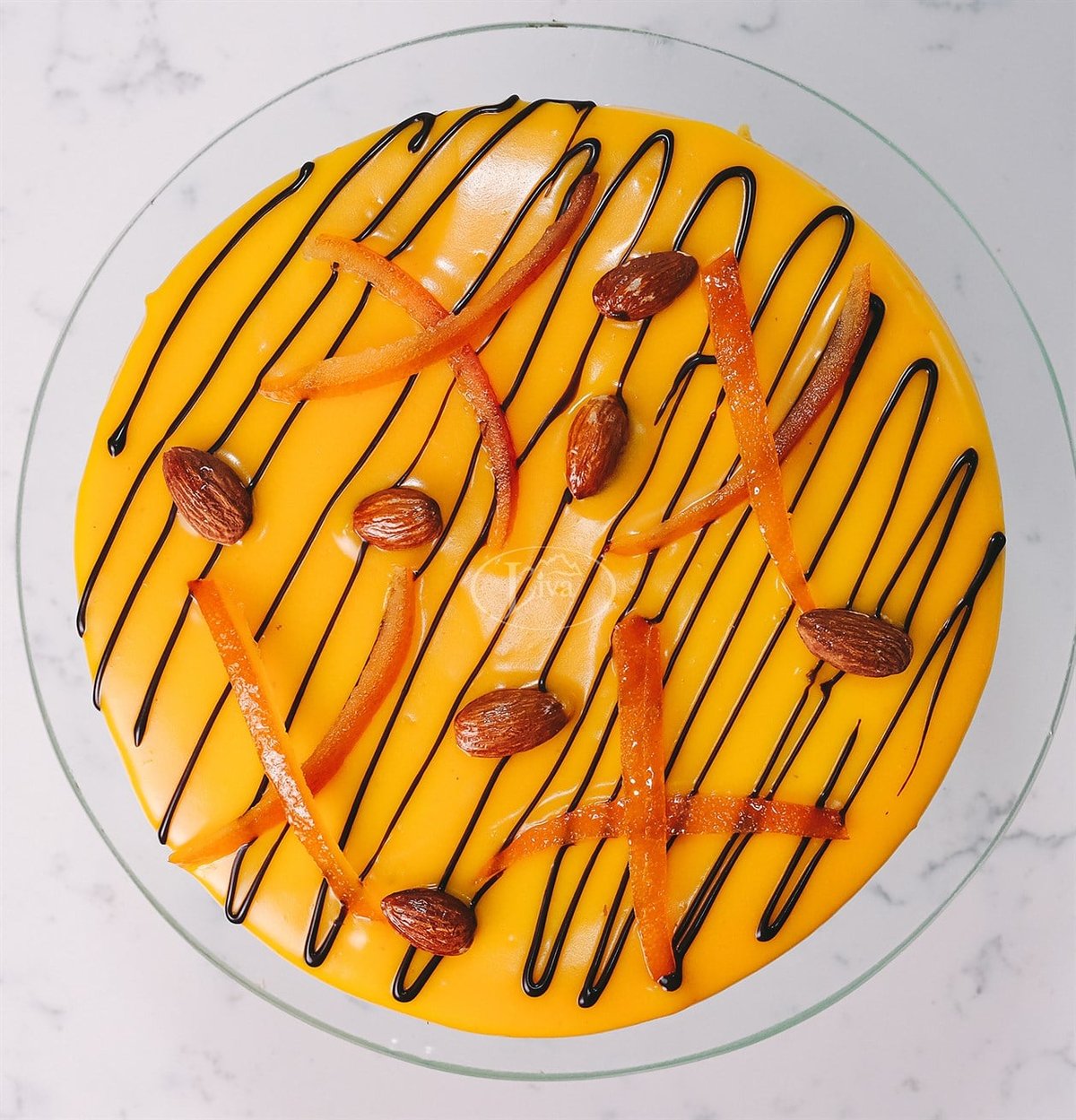 Portakallı Bademli Pasta