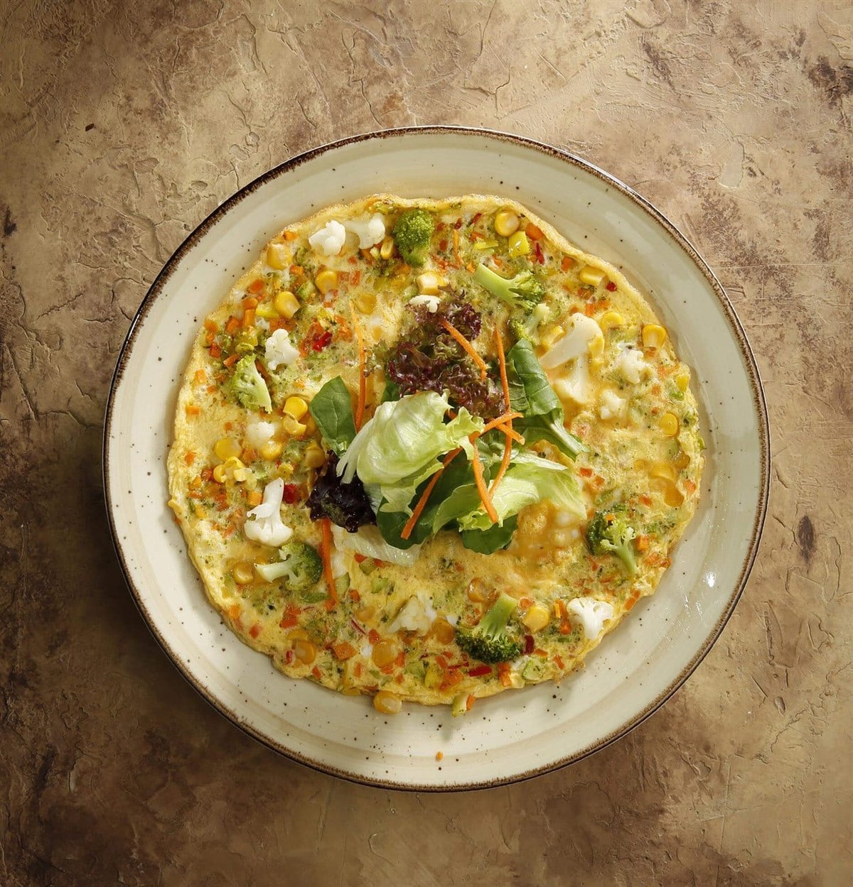 Sebzeli Omlet