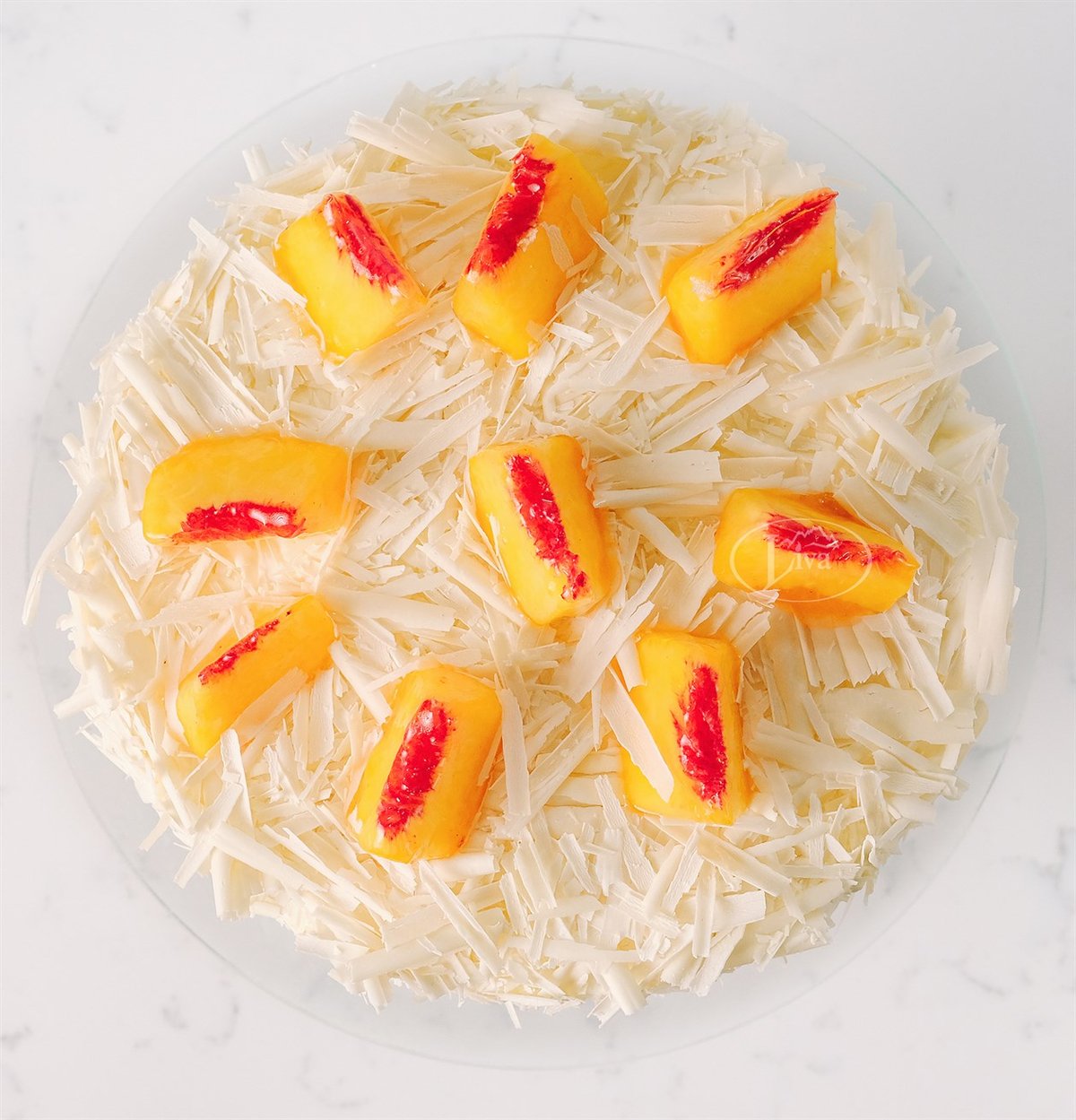 Şeftalili Pasta