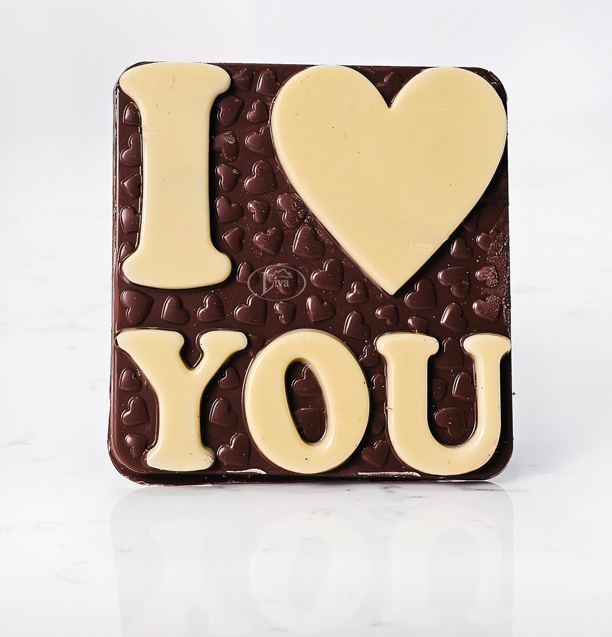 Sütlü I Love You Kare Çikolata