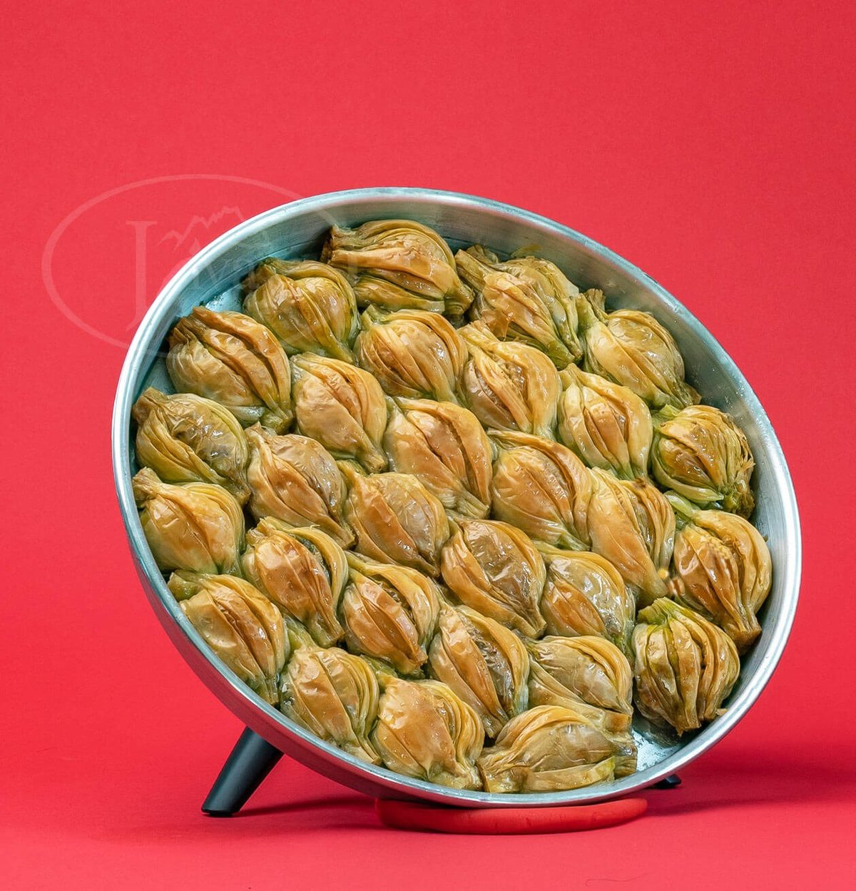 Tepsi Fıstıklı Midye Baklava