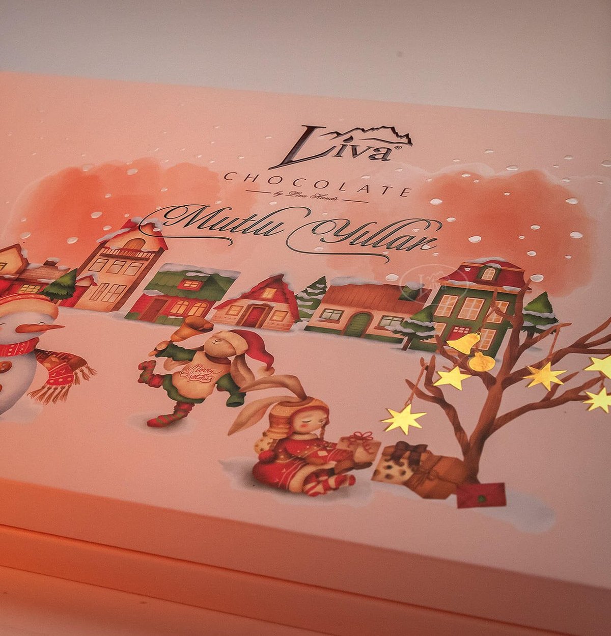 Yılbaşı Kartpostal Madlen Kutusu