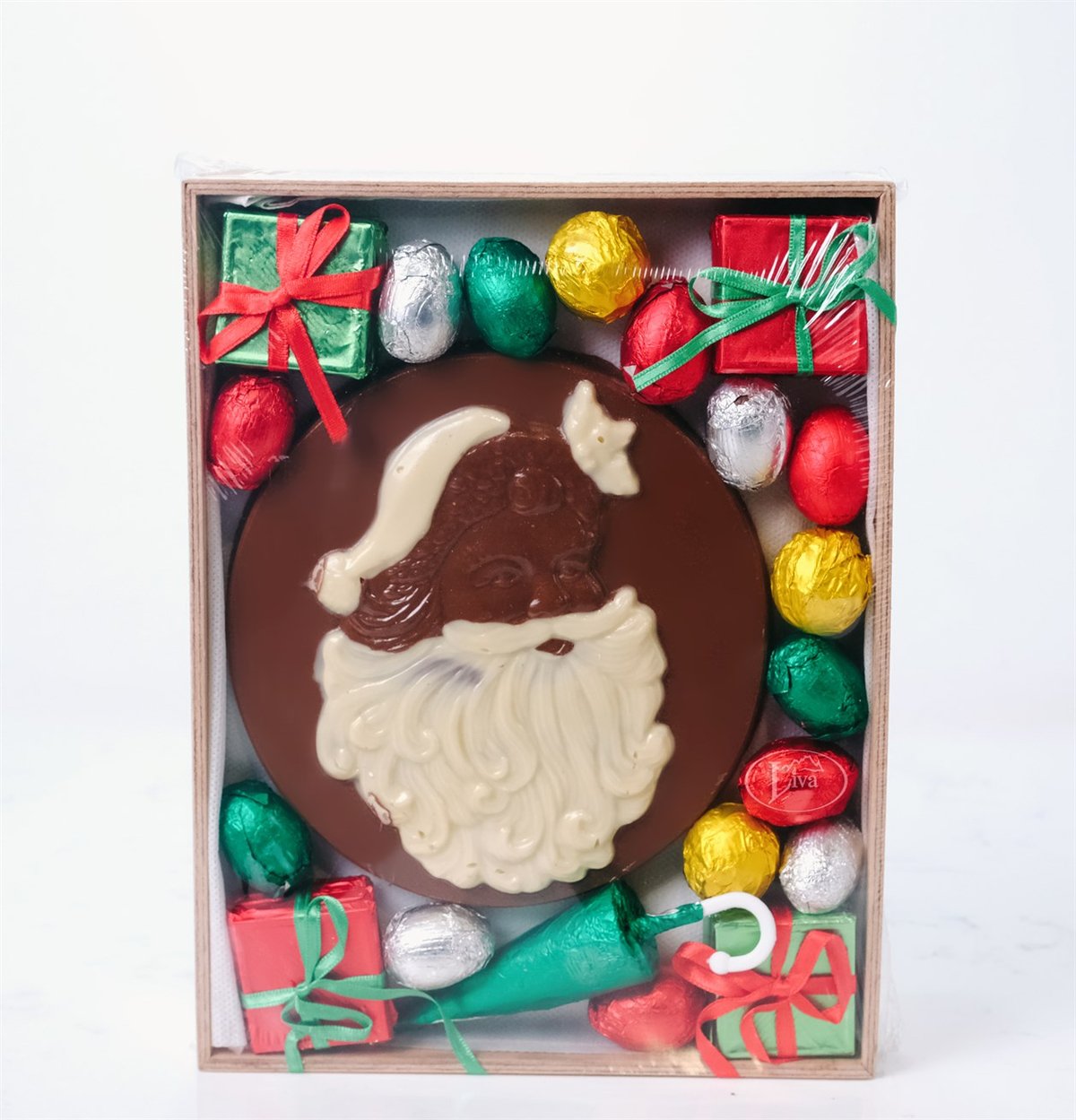 Yılbaşı Noel Baba Madalyonlu Set