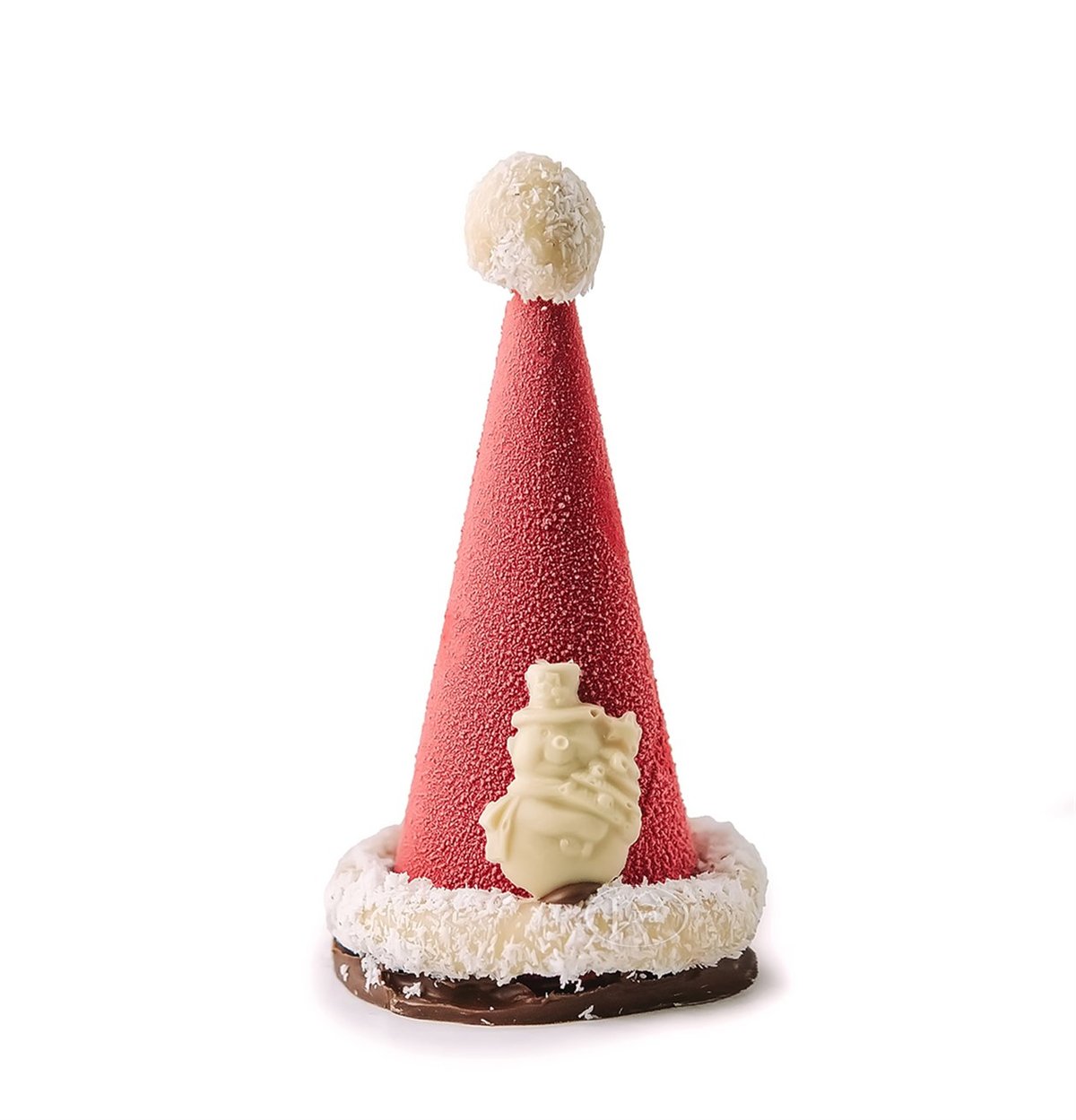 Yılbaşı Noel Baba Şapkası Şeklinde Çikolata
