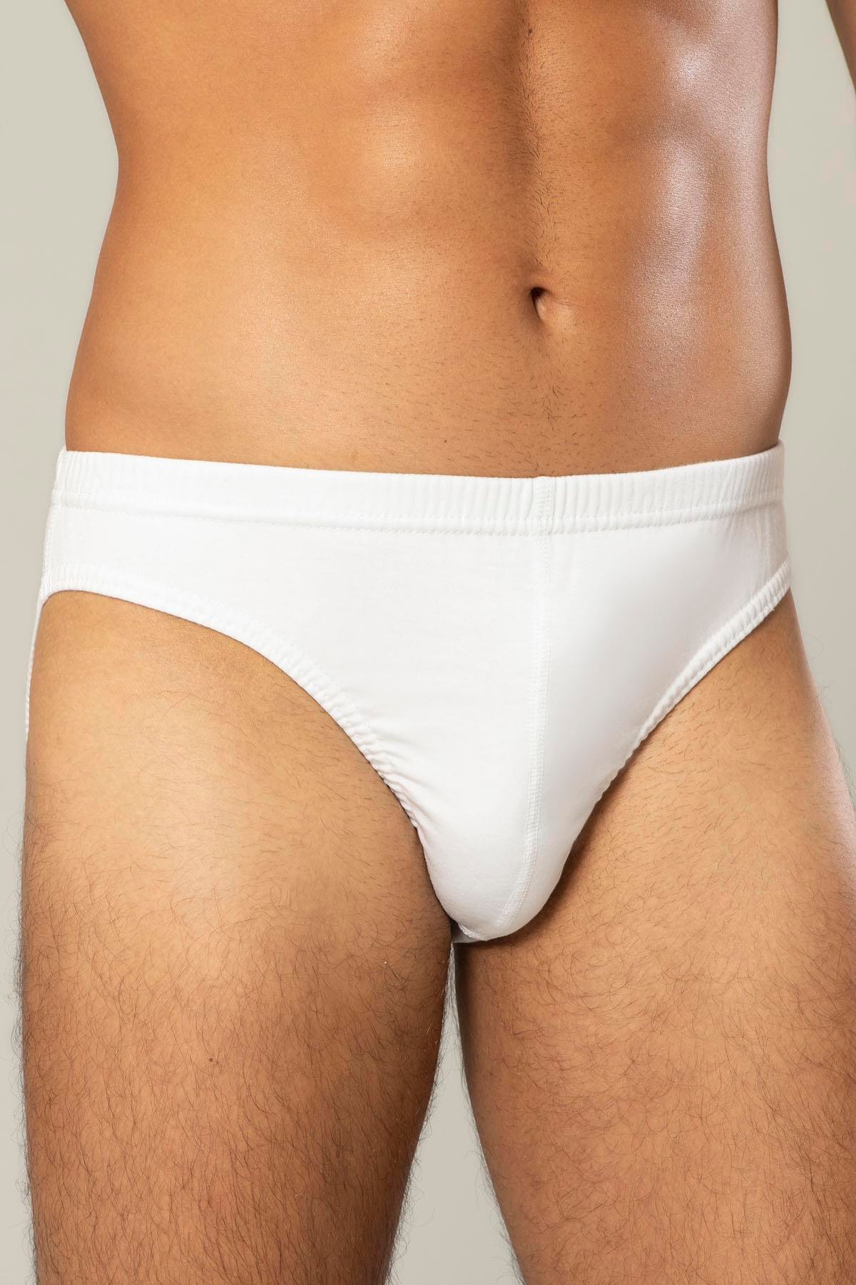 Erdem Beyaz Gold Modal Slip Külot 1554