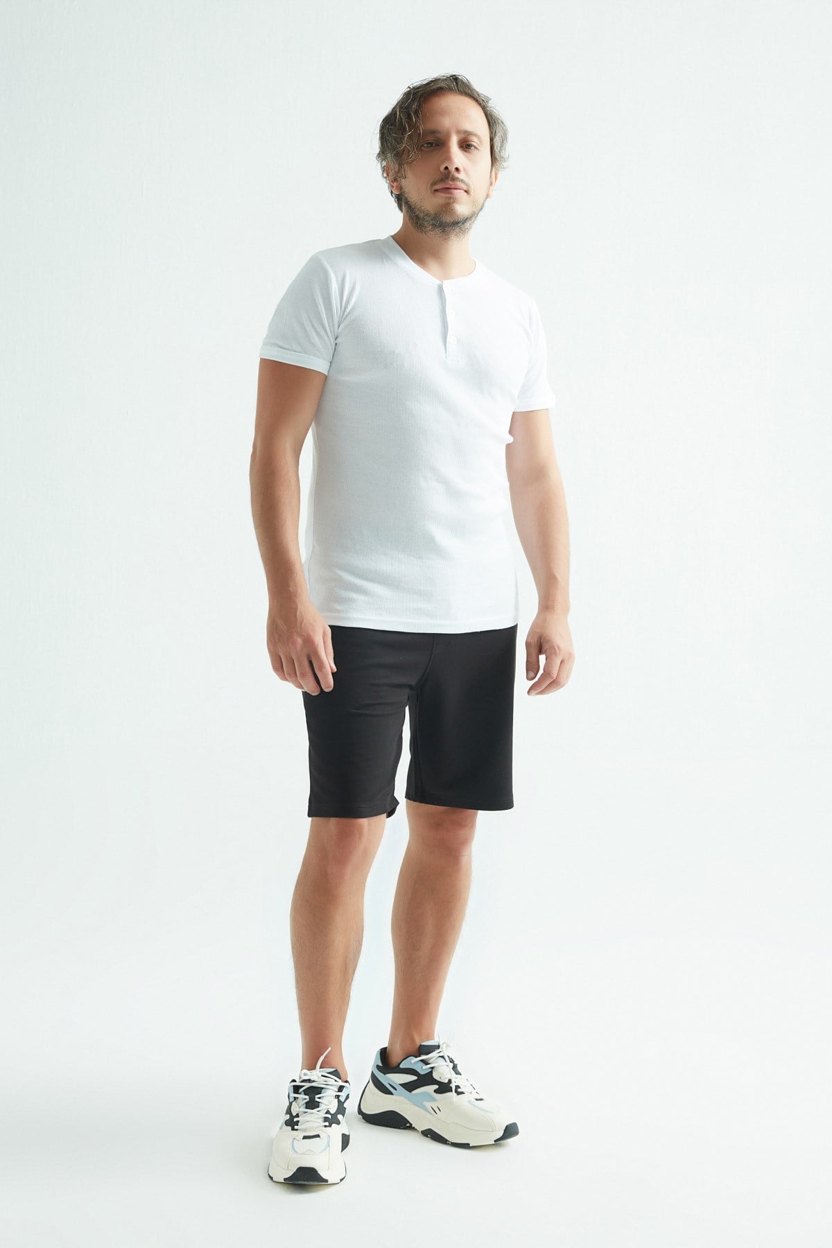 Erdem Düğmeli kaşkorse t-shirt