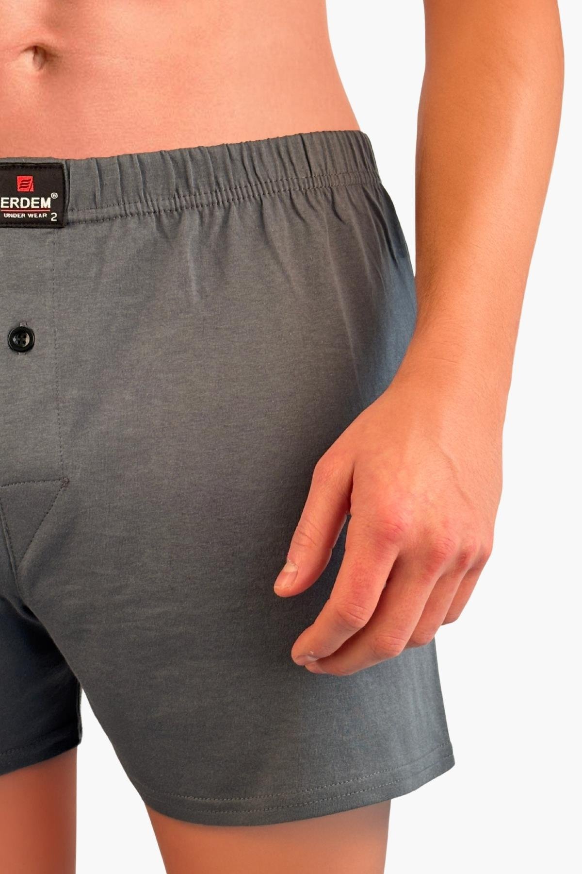 Erdem Füme Ekonomik Pamuklu Boxer 1401
