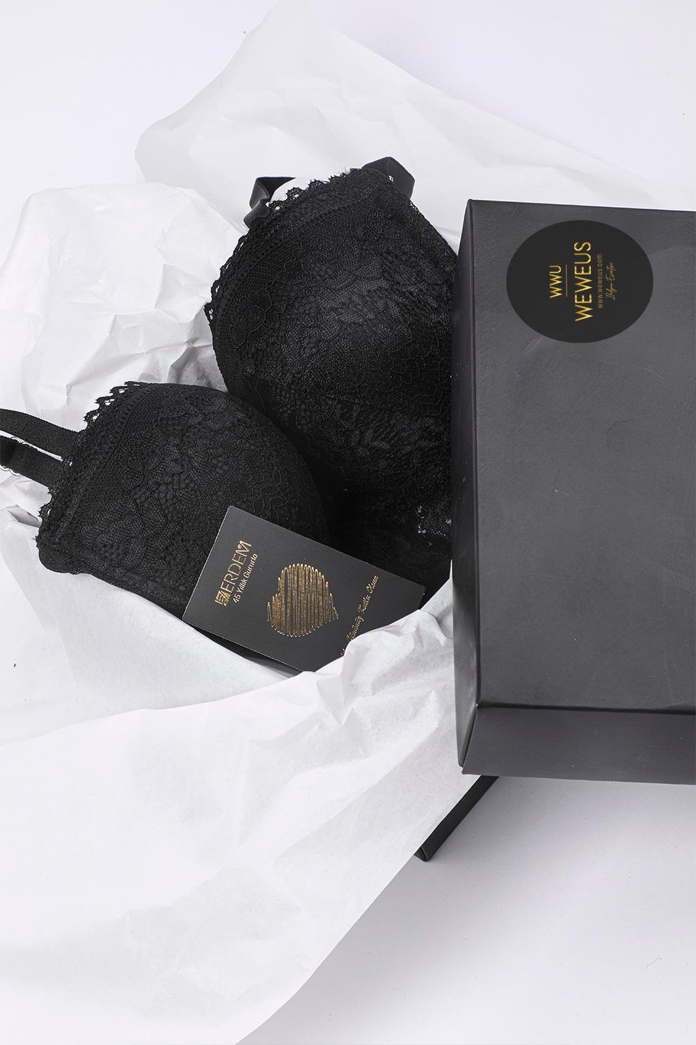 Erdem Siyah Weweus Bayan Bralet Sütyen 2325K