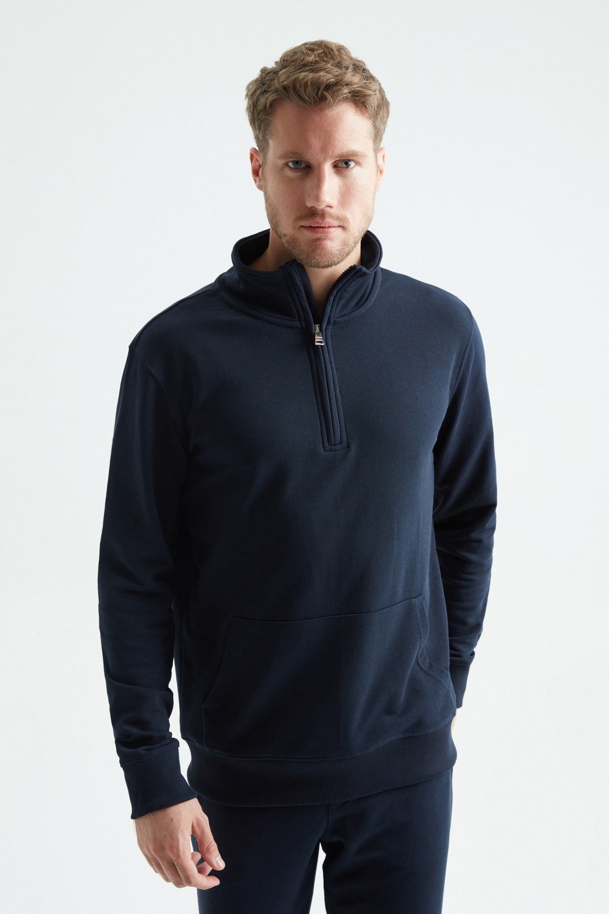 Weweus Yarım Fermuarlı Sweatshirt