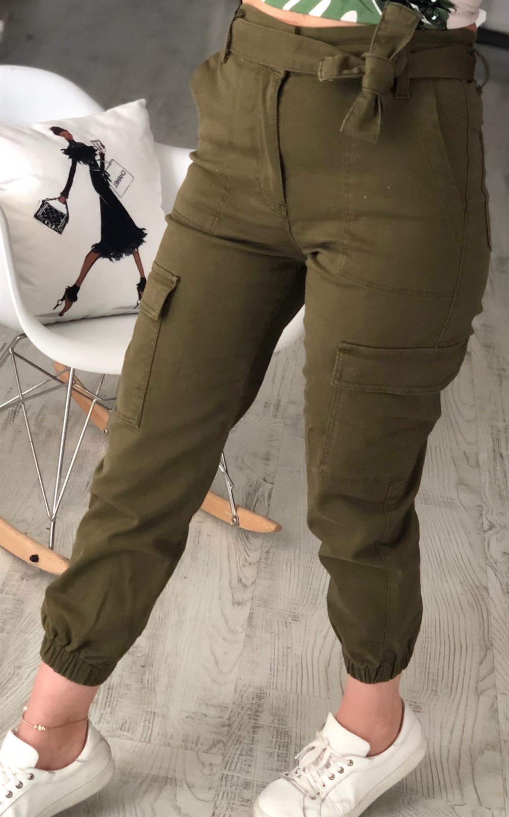 Haki Kargo Pantolon 