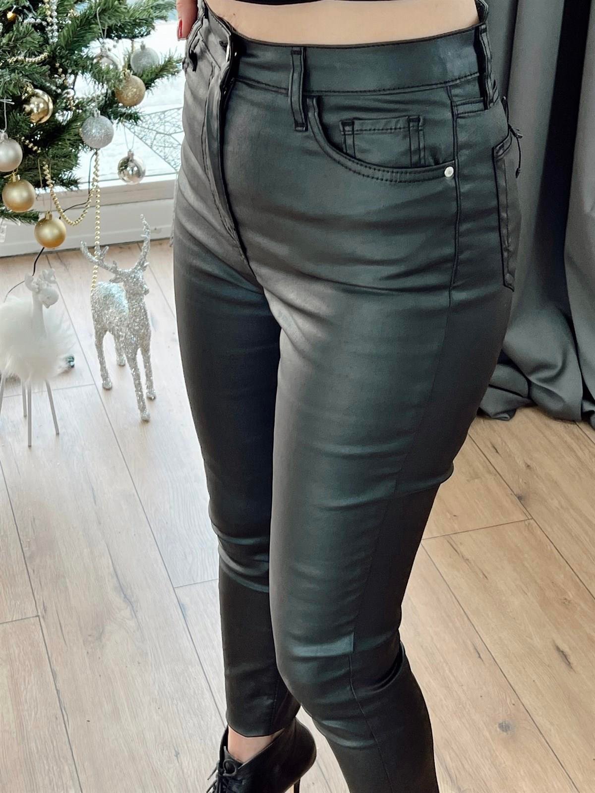 MUMLU PANTOLON SİYAH