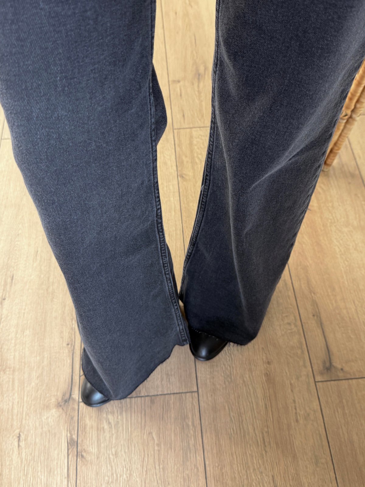 Paça Kesik İspanyol Jean ANTRASİT